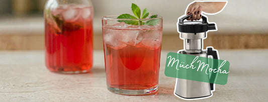 Himbeer-Minz-Cooler