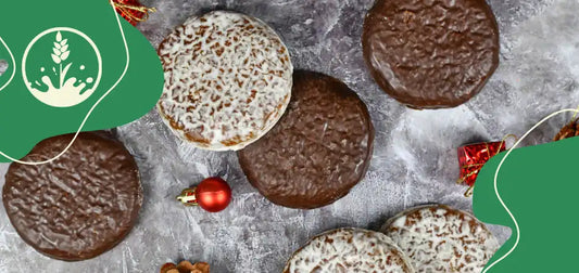Lebkuchen aus Lebkuchen-Milch Trester