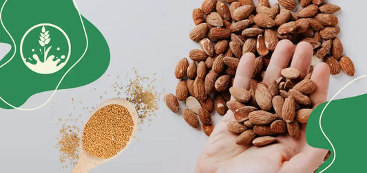 Selbstgemachter Mandelsenf