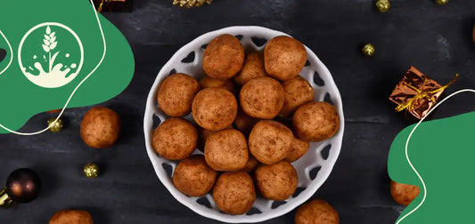 Marzipankartoffeln aus Mandel-Dattel-Trester