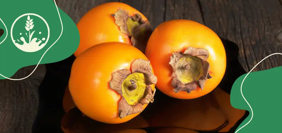 Kaki-Vanille-Müch mit Cashews