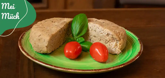 Veganer Kräuter Käse